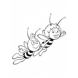 Dibujo para colorear: Maya the bee (Dibujos animados) #28234 - Dibujos para Colorear e Imprimir Gratis