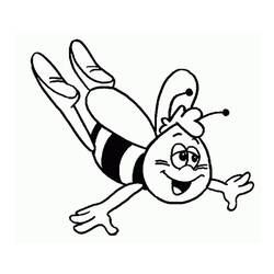 Dibujo para colorear: Maya the bee (Dibujos animados) #28235 - Dibujos para Colorear e Imprimir Gratis