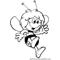 Dibujo para colorear: Maya the bee (Dibujos animados) #28238 - Dibujos para Colorear e Imprimir Gratis
