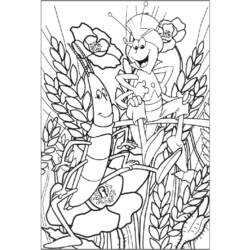 Dibujo para colorear: Maya the bee (Dibujos animados) #28278 - Dibujos para Colorear e Imprimir Gratis