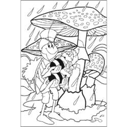 Dibujo para colorear: Maya the bee (Dibujos animados) #28340 - Dibujos para Colorear e Imprimir Gratis