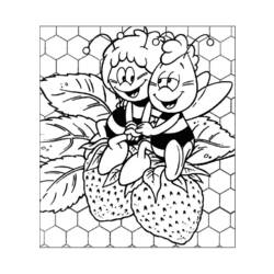 Dibujo para colorear: Maya the bee (Dibujos animados) #28346 - Dibujos para Colorear e Imprimir Gratis