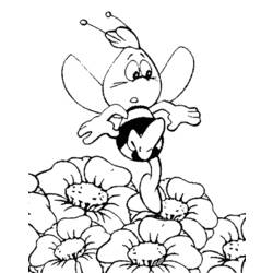 Dibujo para colorear: Maya the bee (Dibujos animados) #28357 - Dibujos para Colorear e Imprimir Gratis