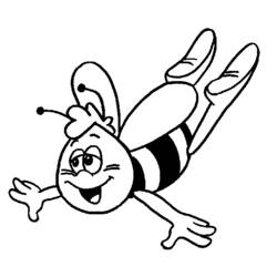 Dibujo para colorear: Maya the bee (Dibujos animados) #28393 - Dibujos para Colorear e Imprimir Gratis