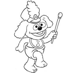 Dibujo para colorear: Muppets (Dibujos animados) #31881 - Dibujos para Colorear e Imprimir Gratis