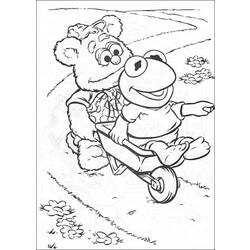 Dibujo para colorear: Muppets (Dibujos animados) #31886 - Dibujos para Colorear e Imprimir Gratis