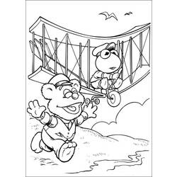 Dibujo para colorear: Muppets (Dibujos animados) #31902 - Dibujos para Colorear e Imprimir Gratis