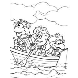 Dibujo para colorear: Muppets (Dibujos animados) #31911 - Dibujos para Colorear e Imprimir Gratis