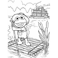 Dibujo para colorear: Muppets (Dibujos animados) #31913 - Dibujos para Colorear e Imprimir Gratis