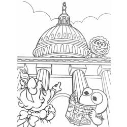 Dibujo para colorear: Muppets (Dibujos animados) #31926 - Dibujos para Colorear e Imprimir Gratis