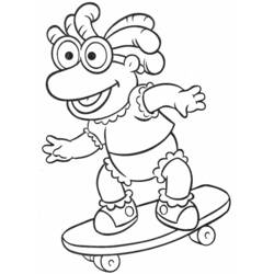 Dibujo para colorear: Muppets (Dibujos animados) #31927 - Dibujos para Colorear e Imprimir Gratis
