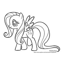 Dibujo para colorear: My Little Pony (Dibujos animados) #41868 - Dibujos para Colorear e Imprimir Gratis