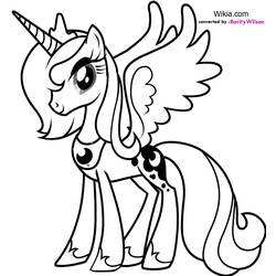 Dibujo para colorear: My Little Pony (Dibujos animados) #41898 - Dibujos para Colorear e Imprimir Gratis