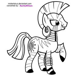 Dibujo para colorear: My Little Pony (Dibujos animados) #41915 - Dibujos para Colorear e Imprimir Gratis