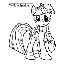 Dibujo para colorear: My Little Pony (Dibujos animados) #41924 - Dibujos para Colorear e Imprimir Gratis