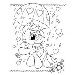 Dibujo para colorear: My Little Pony (Dibujos animados) #41931 - Dibujos para Colorear e Imprimir Gratis