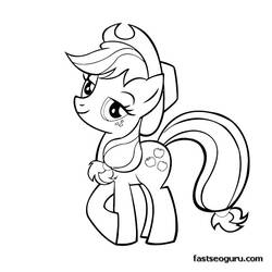 Dibujo para colorear: My Little Pony (Dibujos animados) #41933 - Dibujos para Colorear e Imprimir Gratis