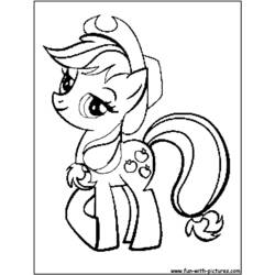 Dibujo para colorear: My Little Pony (Dibujos animados) #41938 - Dibujos para Colorear e Imprimir Gratis