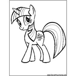 Dibujo para colorear: My Little Pony (Dibujos animados) #42160 - Dibujos para Colorear e Imprimir Gratis