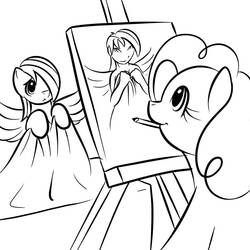 Dibujo para colorear: My Little Pony (Dibujos animados) #42183 - Dibujos para Colorear e Imprimir Gratis