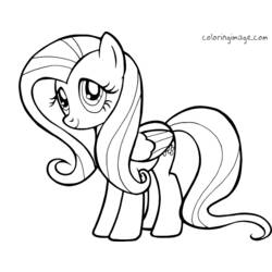 Dibujo para colorear: My Little Pony (Dibujos animados) #42194 - Dibujos para Colorear e Imprimir Gratis