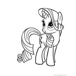 Dibujo para colorear: My Little Pony (Dibujos animados) #42215 - Dibujos para Colorear e Imprimir Gratis