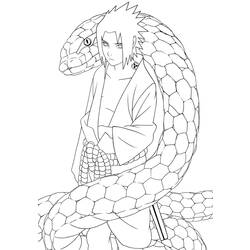 Dibujo para colorear: Naruto (Dibujos animados) #38070 - Dibujos para Colorear e Imprimir Gratis