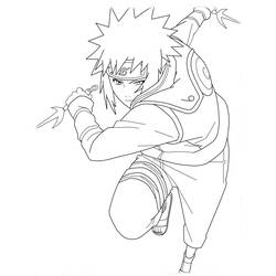 Dibujo para colorear: Naruto (Dibujos animados) #38076 - Dibujos para Colorear e Imprimir Gratis