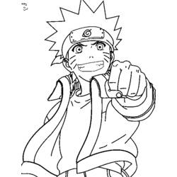 Dibujo para colorear: Naruto (Dibujos animados) #38077 - Dibujos para Colorear e Imprimir Gratis