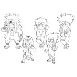 Dibujo para colorear: Naruto (Dibujos animados) #38088 - Dibujos para Colorear e Imprimir Gratis