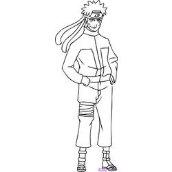 Dibujo para colorear: Naruto (Dibujos animados) #38127 - Dibujos para Colorear e Imprimir Gratis