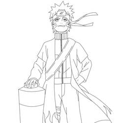 Dibujo para colorear: Naruto (Dibujos animados) #38142 - Dibujos para Colorear e Imprimir Gratis