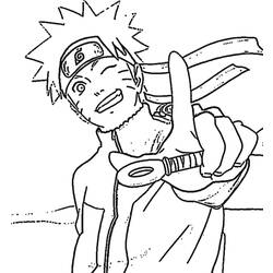 Dibujo para colorear: Naruto (Dibujos animados) #38155 - Dibujos para Colorear e Imprimir Gratis