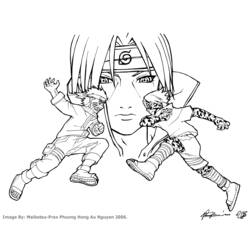 Dibujo para colorear: Naruto (Dibujos animados) #38156 - Dibujos para Colorear e Imprimir Gratis