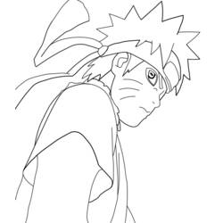 Dibujo para colorear: Naruto (Dibujos animados) #38227 - Dibujos para Colorear e Imprimir Gratis