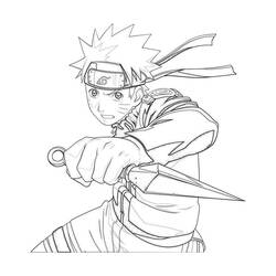 Dibujo para colorear: Naruto (Dibujos animados) #38271 - Dibujos para Colorear e Imprimir Gratis