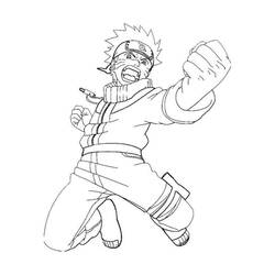 Dibujo para colorear: Naruto (Dibujos animados) #38335 - Dibujos para Colorear e Imprimir Gratis