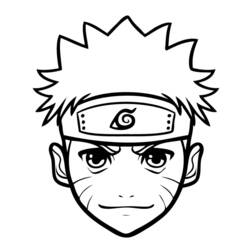 Dibujo para colorear: Naruto (Dibujos animados) #38400 - Dibujos para Colorear e Imprimir Gratis