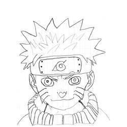 Dibujo para colorear: Naruto (Dibujos animados) #38418 - Dibujos para Colorear e Imprimir Gratis