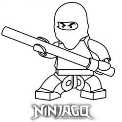 Dibujo para colorear: Ninjago (Dibujos animados) #23987 - Dibujos para Colorear e Imprimir Gratis