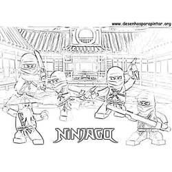Dibujos para colorear: Ninjago - Dibujos para Colorear e Imprimir Gratis