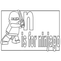 Dibujo para colorear: Ninjago (Dibujos animados) #24057 - Dibujos para Colorear e Imprimir Gratis