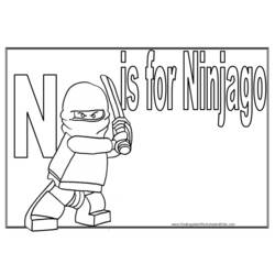 Dibujo para colorear: Ninjago (Dibujos animados) #24084 - Dibujos para Colorear e Imprimir Gratis