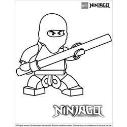 Dibujo para colorear: Ninjago (Dibujos animados) #24136 - Dibujos para Colorear e Imprimir Gratis