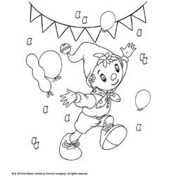 Dibujo para colorear: Noddy (Dibujos animados) #44593 - Dibujos para Colorear e Imprimir Gratis