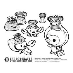 Dibujo para colorear: Octonauts (Dibujos animados) #40607 - Dibujos para Colorear e Imprimir Gratis