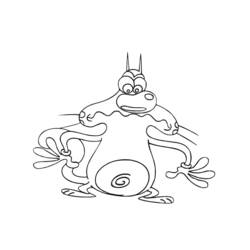 Dibujo para colorear: Oggy and the Cockroaches (Dibujos animados) #37880 - Dibujos para Colorear e Imprimir Gratis