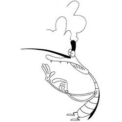 Dibujo para colorear: Oggy and the Cockroaches (Dibujos animados) #37996 - Dibujos para Colorear e Imprimir Gratis