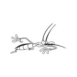 Dibujo para colorear: Oggy and the Cockroaches (Dibujos animados) #37999 - Dibujos para Colorear e Imprimir Gratis