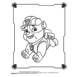Dibujo para colorear: Paw Patrol (Dibujos animados) #44261 - Dibujos para Colorear e Imprimir Gratis